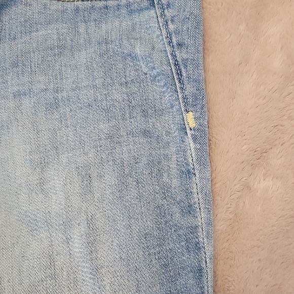 Abercrombie & Fitch Light Blue Straight Leg Jeans Size 27 - Picture 13 of 14